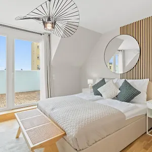  Apartman Stylish - 3 Min To U1 Kagraner Platz